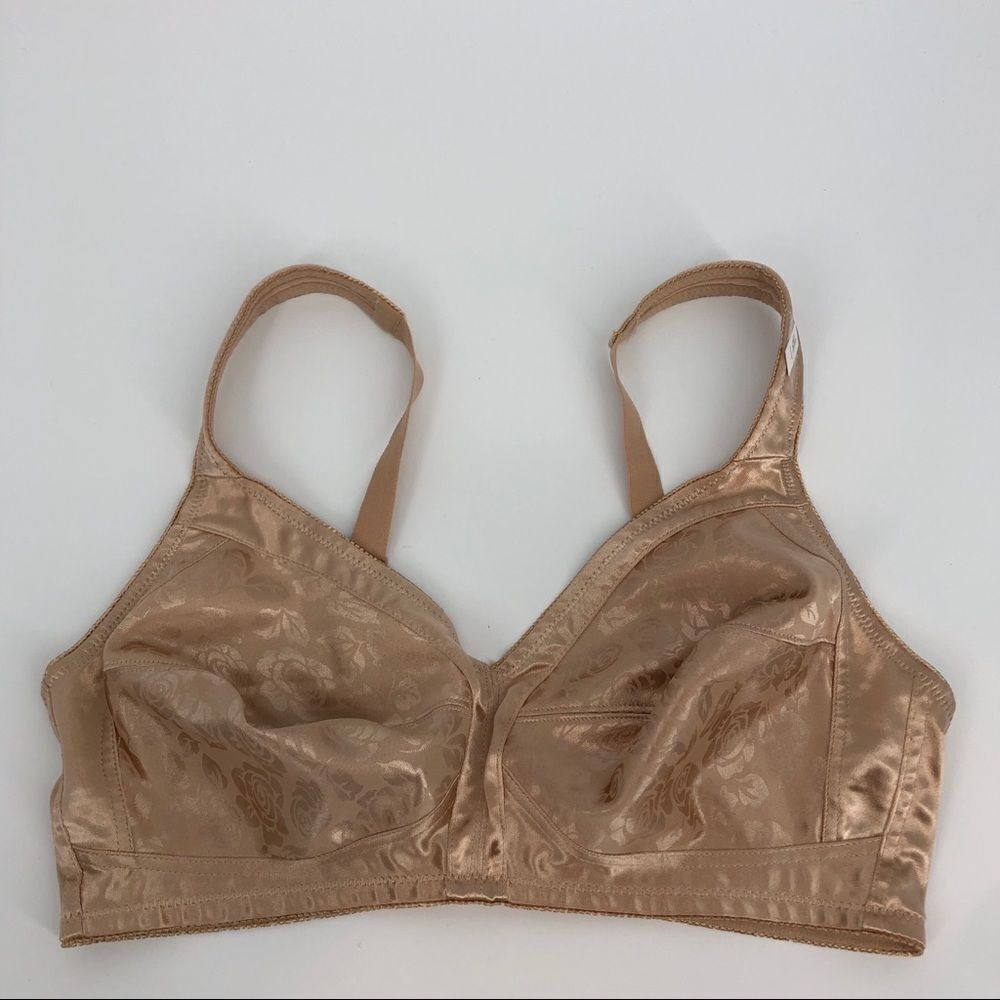 24/7 COMFORT Wirefree Unpadded Bra Tan‎